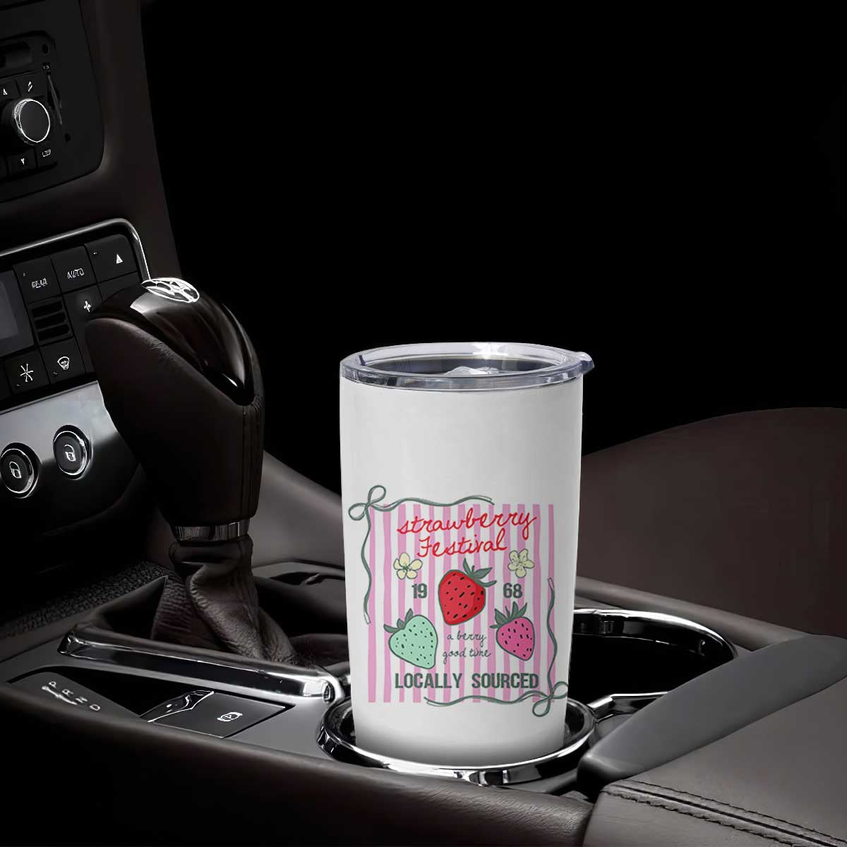 Strawberry Festival Tumbler Cup Summer Fruit Vibes TS14 Print Your Wear