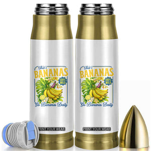 That's Bananas Bullet Tumbler Funny Banana Summer Fruit Food Pun TS14 White Print Your Wear