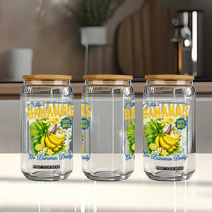 That's Bananas Glass Can Funny Banana Summer Fruit Food Pun TS14 Print Your Wear