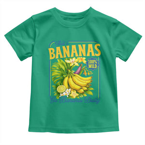 That's Bananas Toddler T Shirt Funny Banana Summer Fruit Food Pun TS14 Irish Green Print Your Wear
