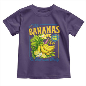 That's Bananas Toddler T Shirt Funny Banana Summer Fruit Food Pun TS14 Purple Print Your Wear
