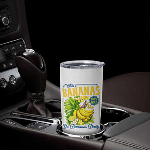 That's Bananas Tumbler Cup Funny Banana Summer Fruit Food Pun TS14 Print Your Wear