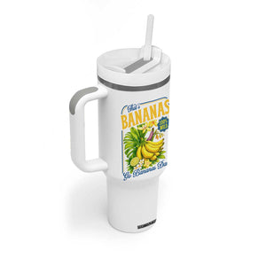 That's Bananas Tumbler With Handle Funny Banana Summer Fruit Food Pun TS14 Print Your Wear