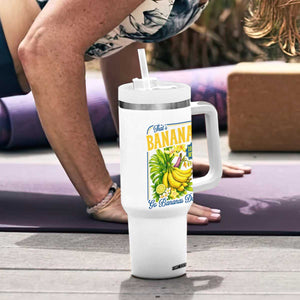 That's Bananas Tumbler With Handle Funny Banana Summer Fruit Food Pun TS14 Print Your Wear