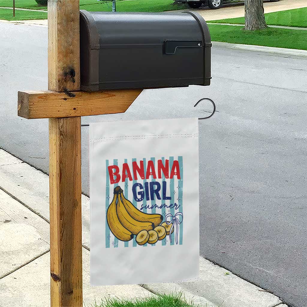 Banana Girl Summer Garden Flag Summer Fruit Beach Vacation TS14 Print Your Wear