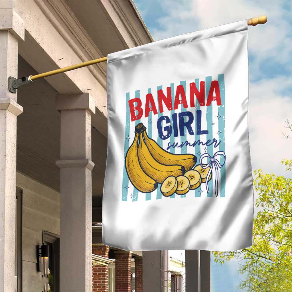 Banana Girl Summer Garden Flag Summer Fruit Beach Vacation TS14 Print Your Wear
