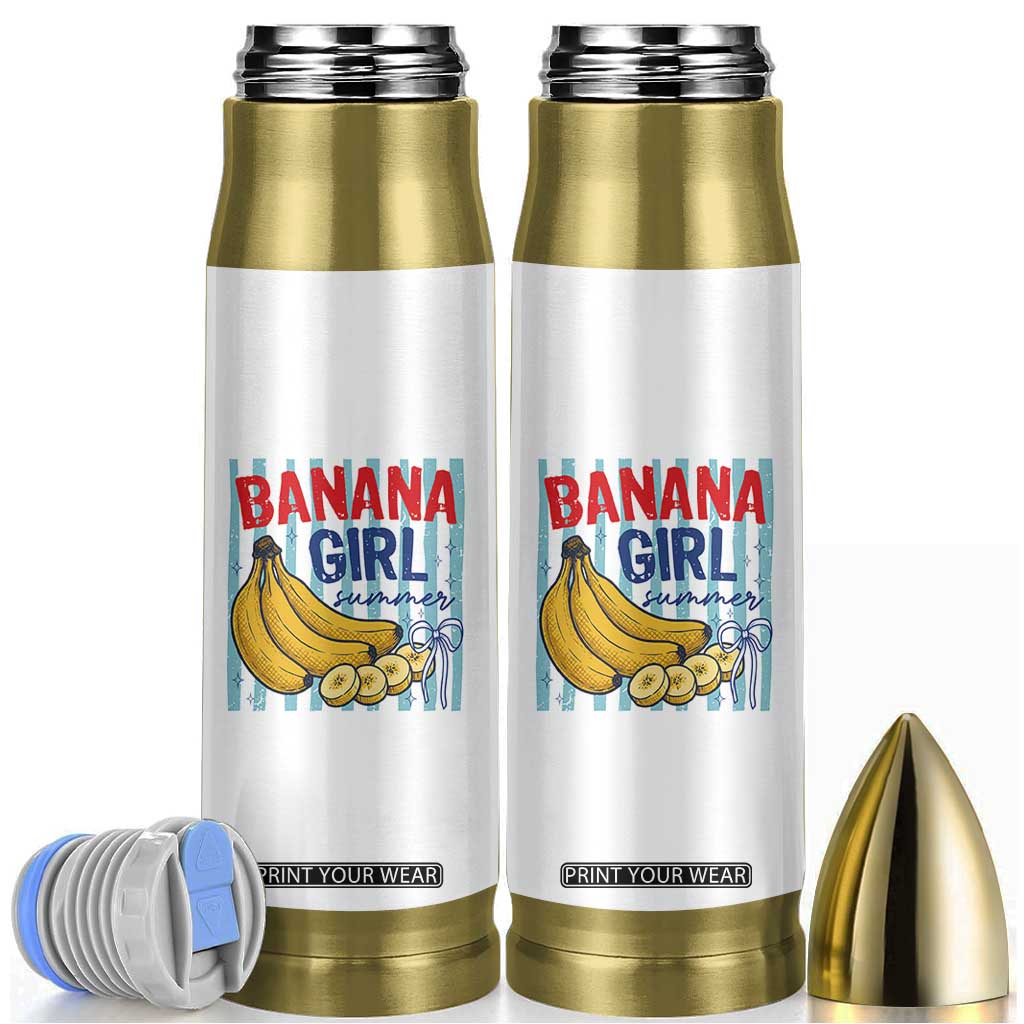 Banana Girl Summer Bullet Tumbler Summer Fruit Beach Vacation TS14 White Print Your Wear