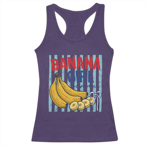 Banana Girl Summer Racerback Tank Top Summer Fruit Beach Vacation TS14 Purple Print Your Wear