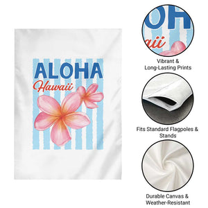 Aloha Hawaii Garden Flag Hibiscus Flower Tropical Beach Vacation
