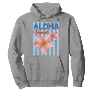 Aloha Hawaii Hoodie Hibiscus Flower Tropical Beach Vacation