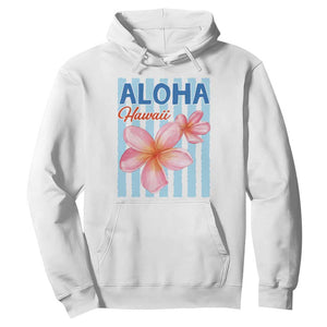 Aloha Hawaii Hoodie Hibiscus Flower Tropical Beach Vacation