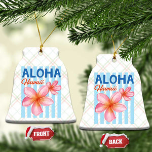 Aloha Hawaii Ceramic Ornament Hibiscus Flower Tropical Beach Vacation