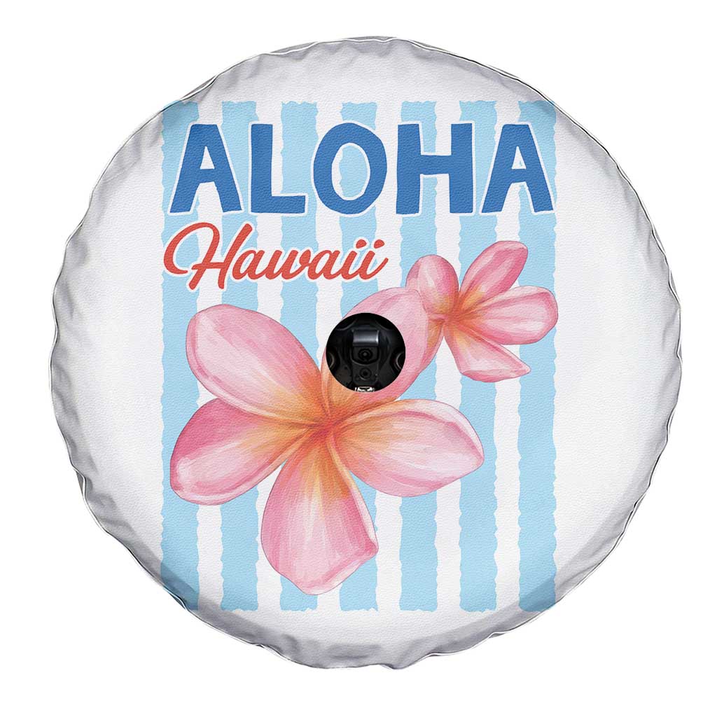 Aloha Hawaii Spare Tire Cover Hibiscus Flower Tropical Beach Vacation