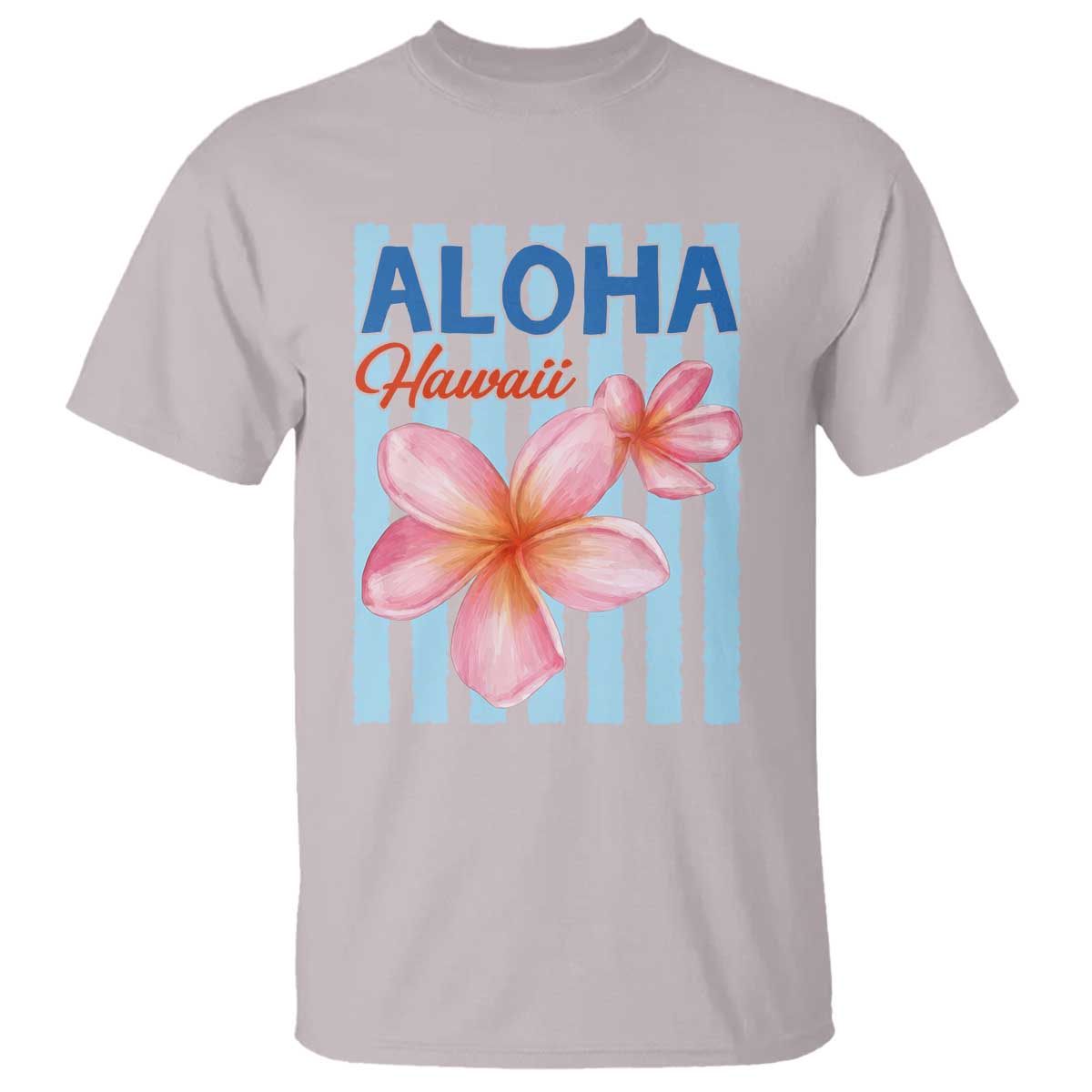 Aloha Hawaii T Shirt Hibiscus Flower Tropical Beach Vacation
