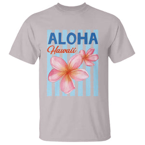 Aloha Hawaii T Shirt Hibiscus Flower Tropical Beach Vacation