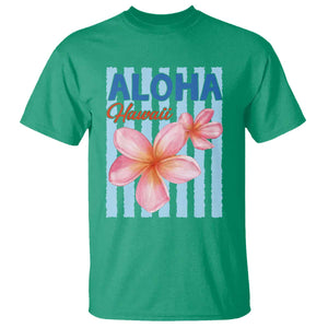 Aloha Hawaii T Shirt Hibiscus Flower Tropical Beach Vacation