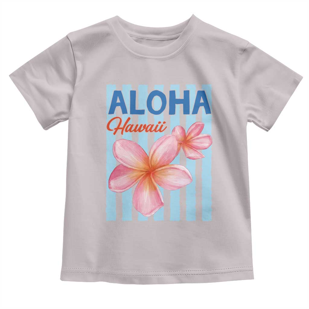 Aloha Hawaii Toddler T Shirt Hibiscus Flower Tropical Beach Vacation
