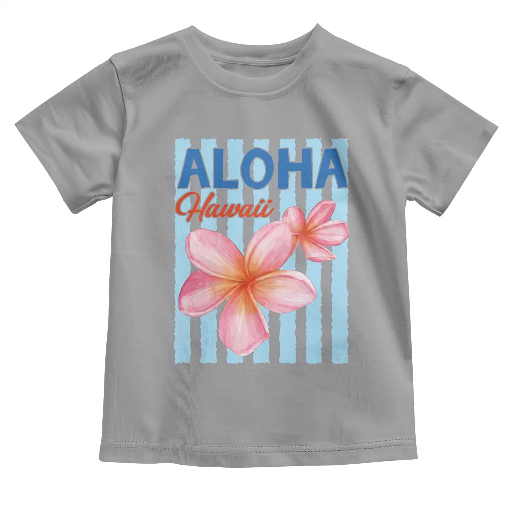 Aloha Hawaii Toddler T Shirt Hibiscus Flower Tropical Beach Vacation