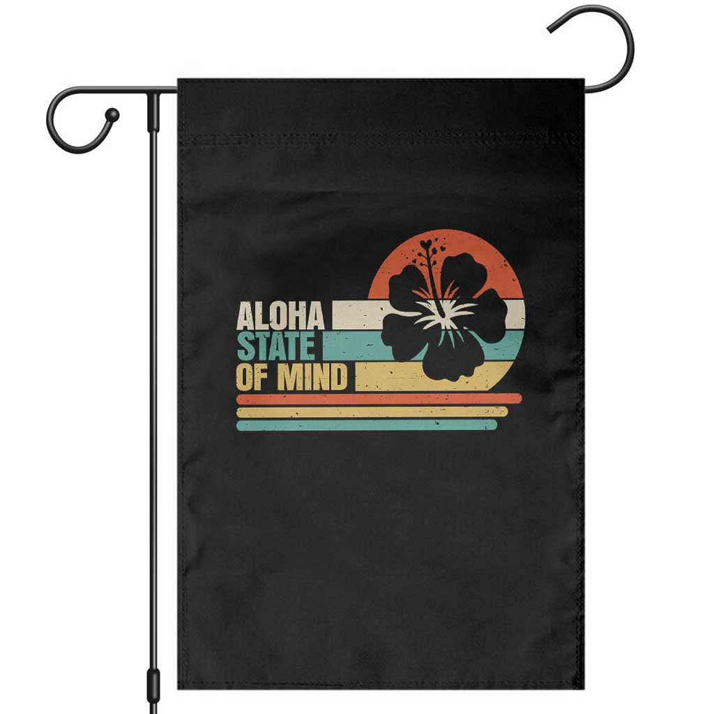 Aloha State Of Mind Garden Flag Tropical Hibiscus Floral