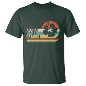 Aloha State Of Mind T Shirt Tropical Hibiscus Floral