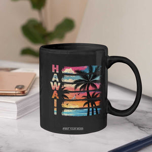 Vintage Hawaii Tropical Beach Vacation Coffee Mug