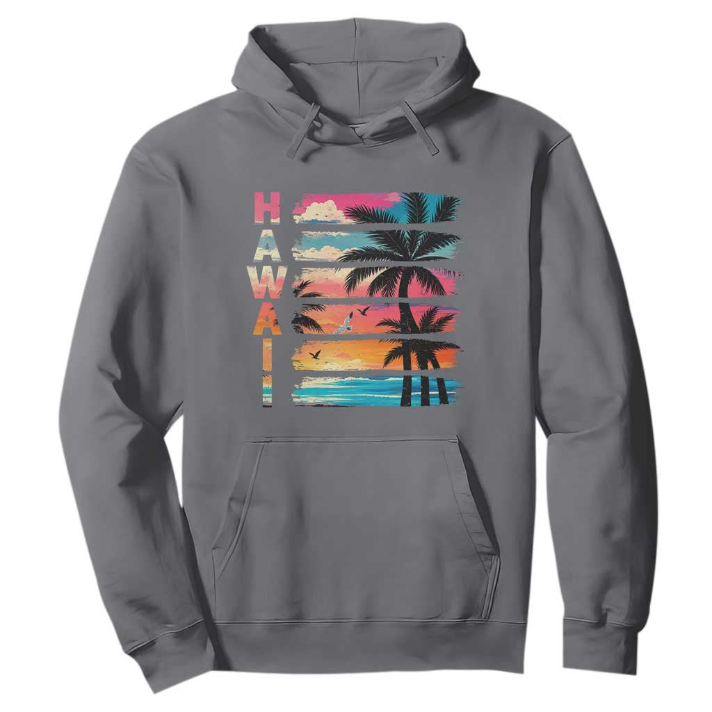 Vintage Hawaii Tropical Beach Vacation Hoodie