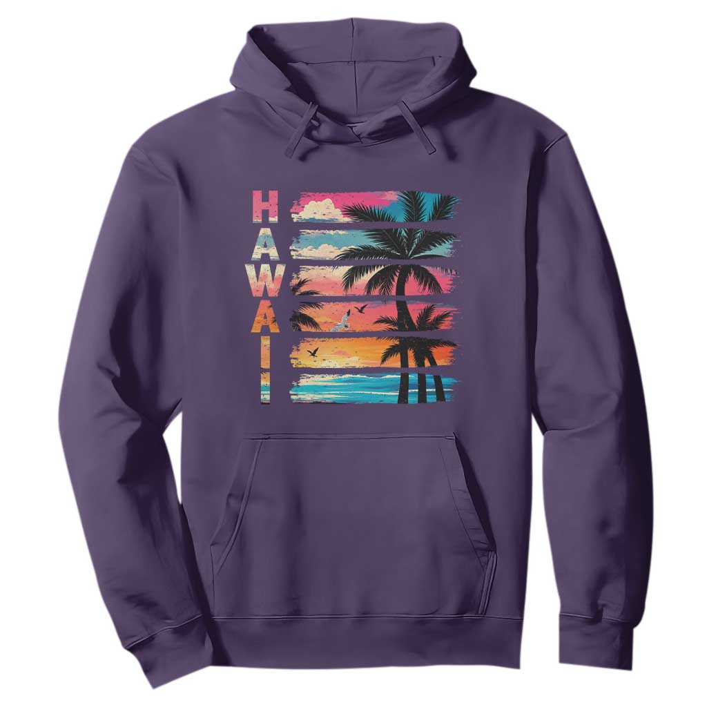 Vintage Hawaii Tropical Beach Vacation Hoodie