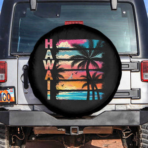 Vintage Hawaii Tropical Beach Vacation Spare Tire Cover