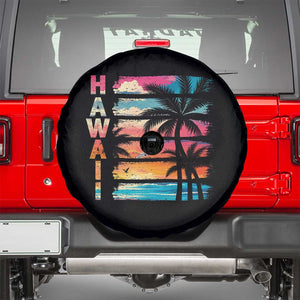 Vintage Hawaii Tropical Beach Vacation Spare Tire Cover