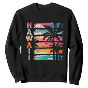 Vintage Hawaii Tropical Beach Vacation Sweatshirt