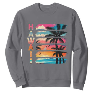 Vintage Hawaii Tropical Beach Vacation Sweatshirt