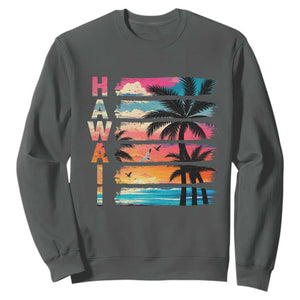 Vintage Hawaii Tropical Beach Vacation Sweatshirt
