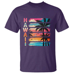 Vintage Hawaii Tropical Beach Vacation T Shirt