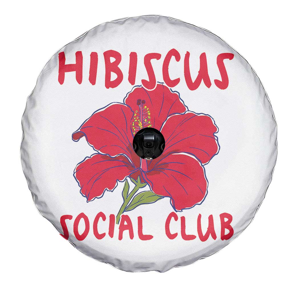 Hibiscus Flower Spare Tire Cover Aloha Hawaii Tropical Beach Vacation TS14 Print Your Wear