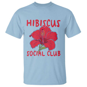 Hibiscus Flower T Shirt Aloha Hawaii Tropical Beach Vacation