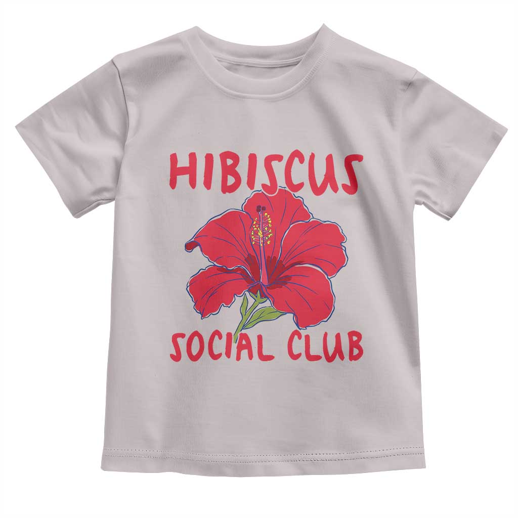 Hibiscus Flower Toddler T Shirt Aloha Hawaii Tropical Beach Vacation