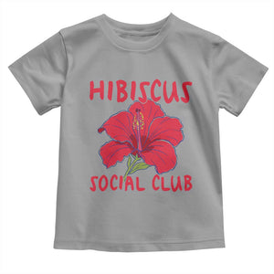 Hibiscus Flower Toddler T Shirt Aloha Hawaii Tropical Beach Vacation