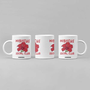 Hibiscus Flower Coffee Mug Aloha Hawaii Tropical Beach Vacation