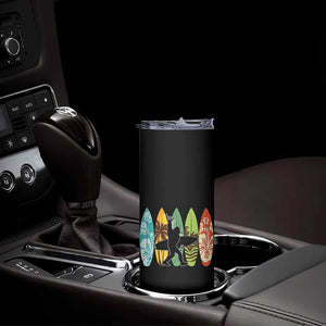 Funny Bigfoot Aloha Hawaiian Surfing Tropical Beach Surfer Skinny Tumbler TS14 Print Your Wear