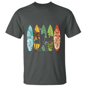 Funny Bigfoot Aloha Hawaiian Surfing Tropical Beach Surfer T Shirt