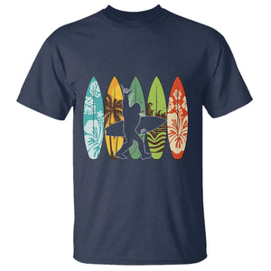 Funny Bigfoot Aloha Hawaiian Surfing Tropical Beach Surfer T Shirt