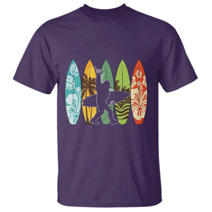 Funny Bigfoot Aloha Hawaiian Surfing Tropical Beach Surfer T Shirt