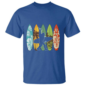 Funny Bigfoot Aloha Hawaiian Surfing Tropical Beach Surfer T Shirt