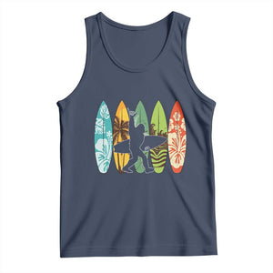 Funny Bigfoot Aloha Hawaiian Surfing Tropical Beach Surfer Tank Top