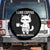 I Like Coffee And Maybe Three People Spare Tire Cover Funny Cat Coffee Lover TS14 No hole Black Print Your Wear
