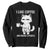 I Like Coffee And Maybe Three People Sweatshirt Funny Cat Coffee Lover TS14 Black Print Your Wear
