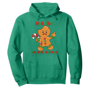 Not The Gumdrop Buttows Hoodie Funny Christmas Gingerbread Man Meme TS14 Irish Green Print Your Wear