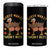 Funny Turkey Thanksgiving 4 in 1 Can Cooler Tumbler Guess What Twerky Butt TS14 One Size: 16 oz Black Print Your Wear