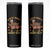 Funny Turkey Thanksgiving Skinny Tumbler Guess What Twerky Butt TS14 Black Print Your Wear