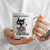 Funny Retired Cat Crochet Coffee Mug What Day Is Today Who Cares I Am Retired TS14 Print Your Wear